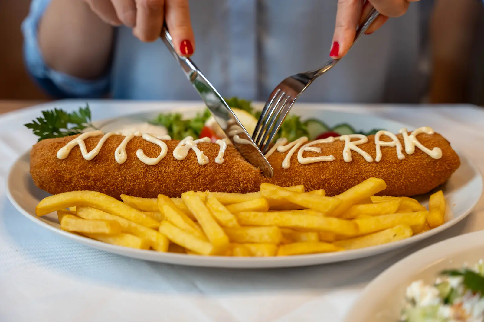 Karađorđeva Schnitzel von Niški Merak